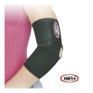 John's Αγκώνας Wrap Around Μαύρο Black Line One Size 120216