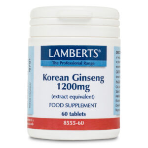 Lamberts Korean Ginseng 1200mg 60tabs