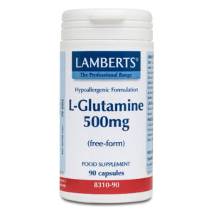 Lamberts L-Glutamine 500mg 90caps