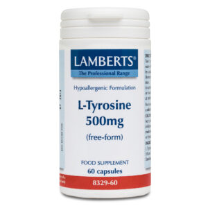 Lamberts L-Tyrosine 500mg 60caps