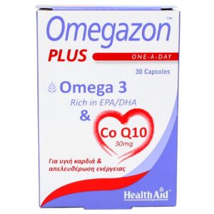 Health Aid Omegazon Plus Ω3 & Co Q10 30caps
