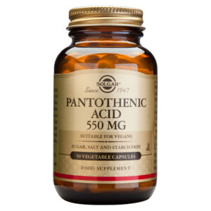 Solgar Pantothenic Acid 550mg 50caps