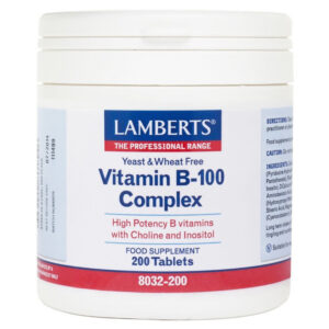 Lamberts Vitamin B-100 Complex 200tabs