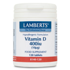 Lamberts Vitamin D 400iu 120tabs