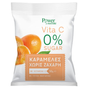 Power Health Vita C Caramels Sugar Free 50gr