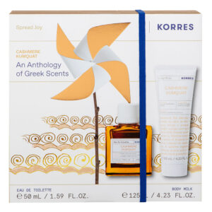 Korres Promo Pack Eau de Toilette Cashmere Kumquat Γυναικείο Άρωμα 50ml & Body Milk 125ml