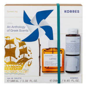 Korres Promo Pack Eau de Toilette Lefko Γυναικείο Άρωμα 100ml & Shower Gel 250ml
