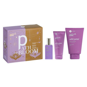 Panthenol Extra Promo Pack Path of Bloom με Wild Petal Eau de Toilette 50ml, 3in1 Cleanser 200ml & Body Milk 100ml