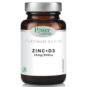 Power Health Platinum Range Zinc + D3 10mg/500iu 60tabs