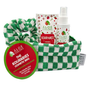 Aloe+ Colors The Kourabies Cosmetic Bag με Hair & Body Mist 150ml, Body Butter 100ml & Scrunchie