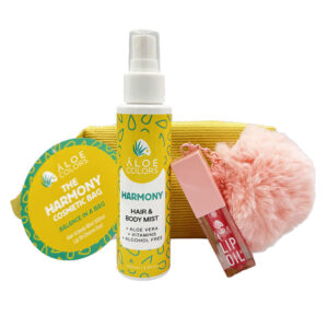 Aloe+ Colors The Harmony Cosmetic Bag με Hair & Body Mist 100ml & Lip Oil Charm 5ml