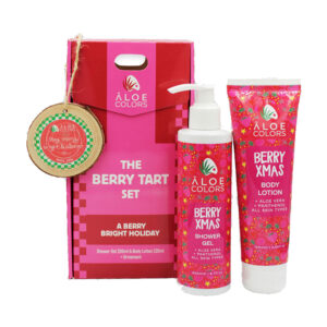 Aloe+ Colors The Berry Tart Set με Αφρόλουτρο Σώματος 200ml, Γαλάκτωμα Σώματος 120ml & Δώρο Χριστουγεννιάτικο Στολίδι