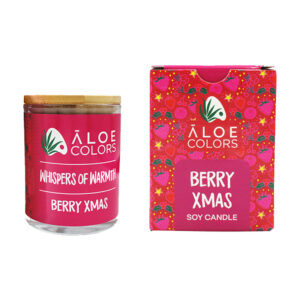 Aloe+ Colors Soy Candle Berry Xmas 150gr